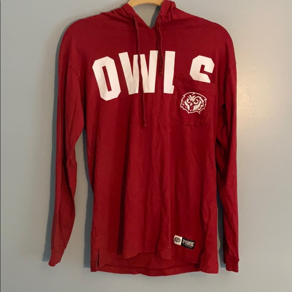 Temple University Light fit hoodie from PINK